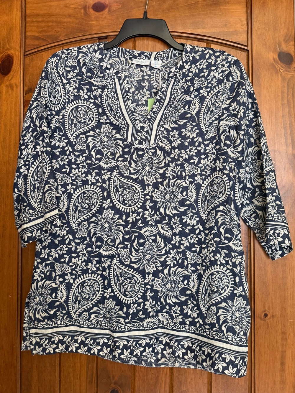 Linen tunic, ladies size Small